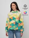 Женское худи / Ромбики