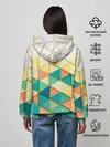 Женское худи / Ромбики