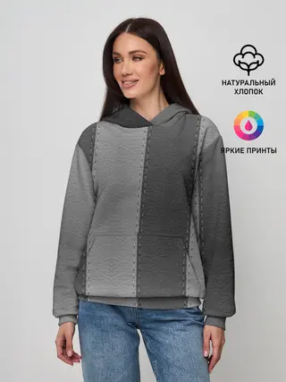 Женское худи / Skin Stripes