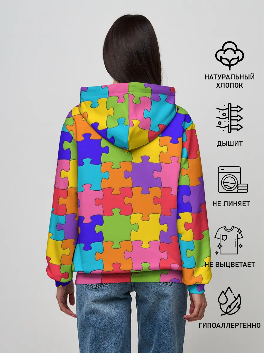 Женское худи / Пазлы
