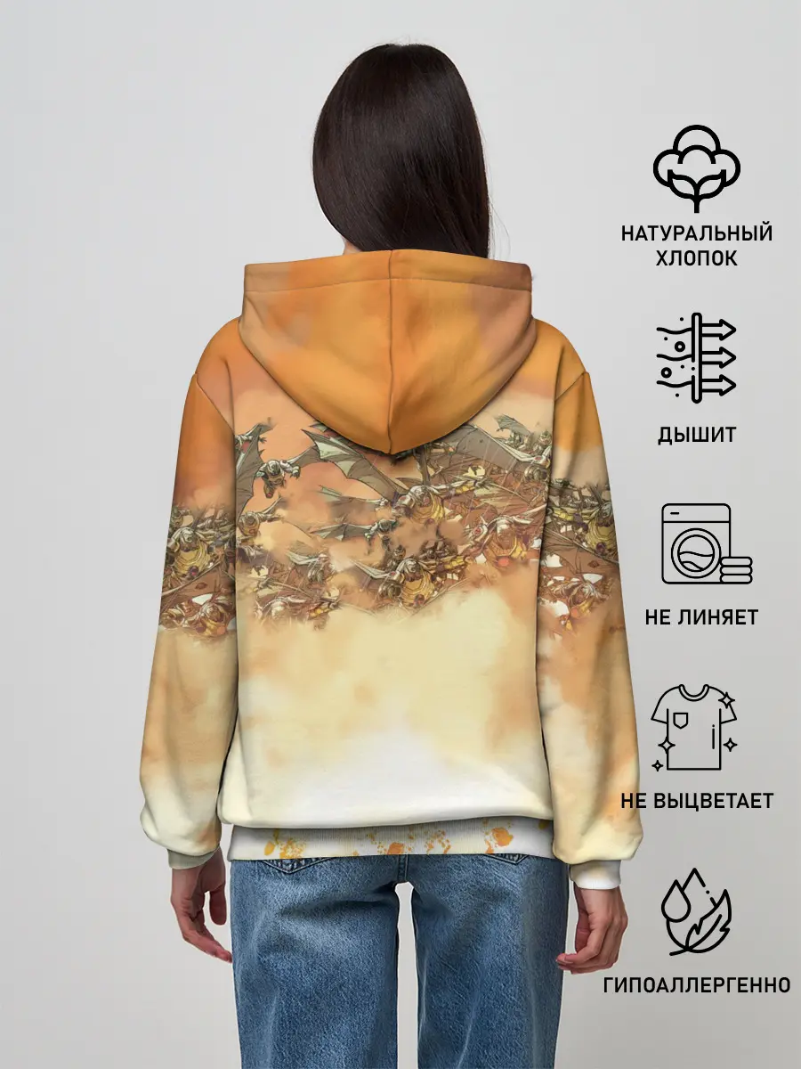 Женское худи / Дарксайд и парадемоны