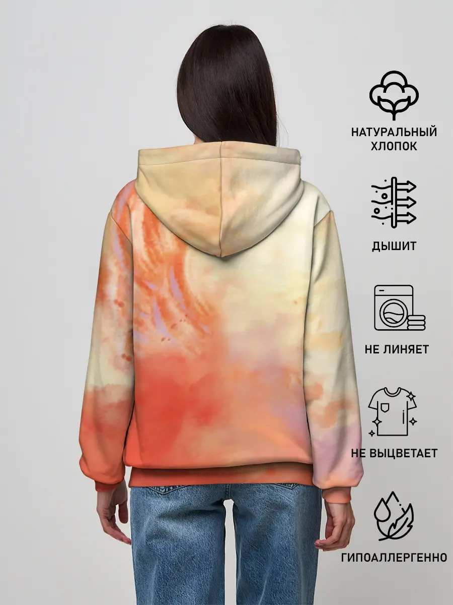 Женское худи / Darkseid | Дарксайд смотрит с высока