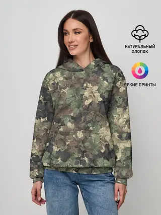 Женское худи / Хмельной камуфляж