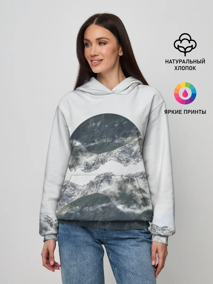 Женское худи / Вершина Горы