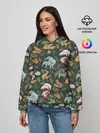 Женское худи / Дикие Звери Паттерн