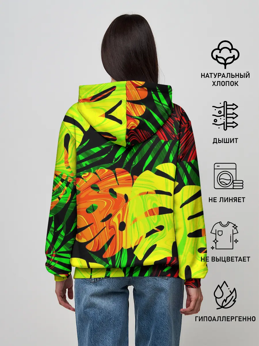 Женское худи / ЛИСТЬЯ