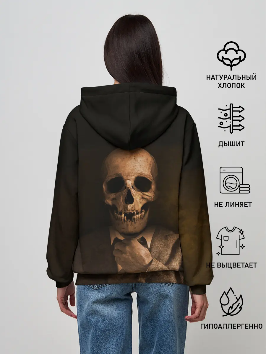 Женское худи / Мистер Скелет