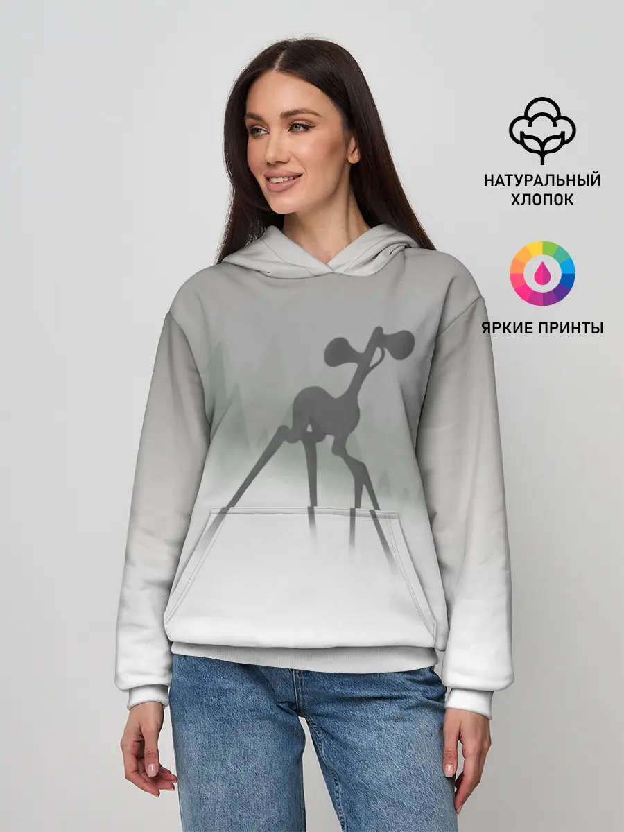 Женское худи / Сиренеголовый олень