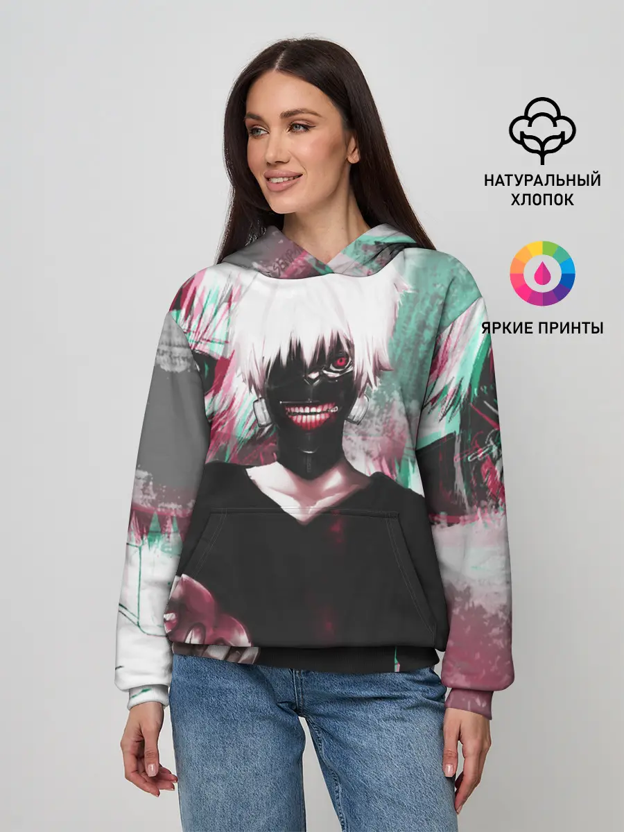 Женское худи / Полугуль Канеки