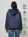 Женское худи / Земля в космосе