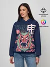 Женское худи / Anime Oni Demon Yokai