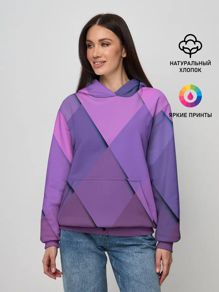 Женское худи / Спортивный ромб