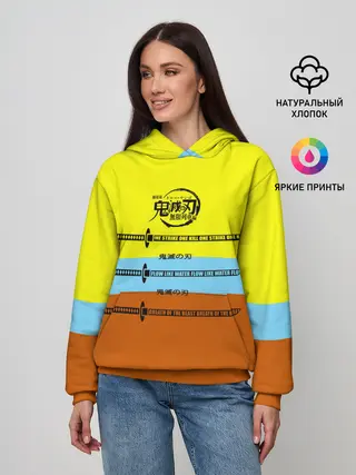 Женское худи / Клинок ничирин Kimetsu no Yaiba