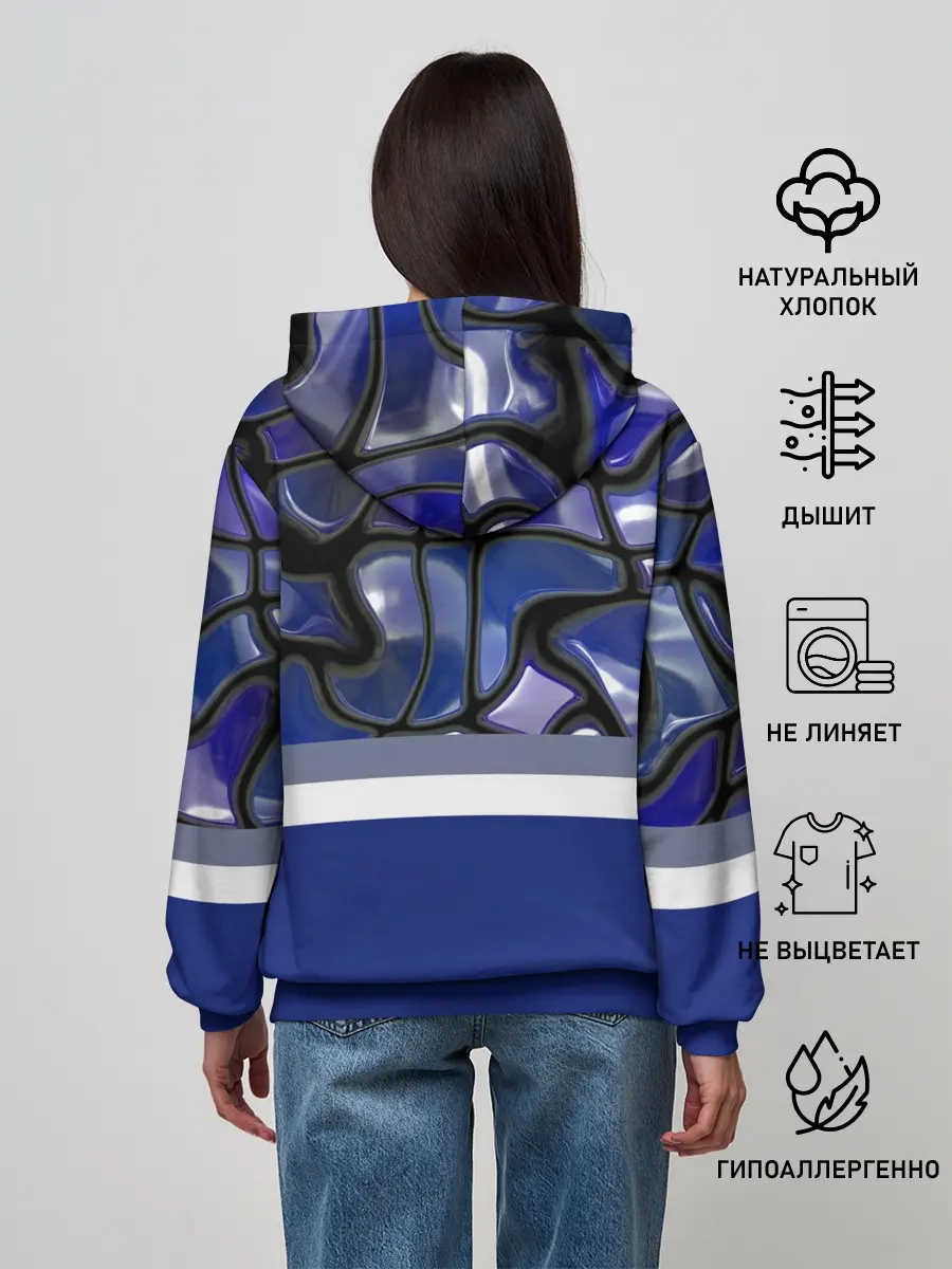 Женское худи / Мозаика