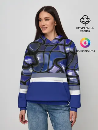 Женское худи / Мозаика