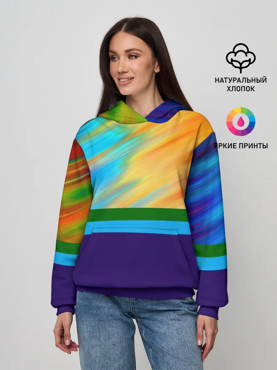 Женское худи / Размытие