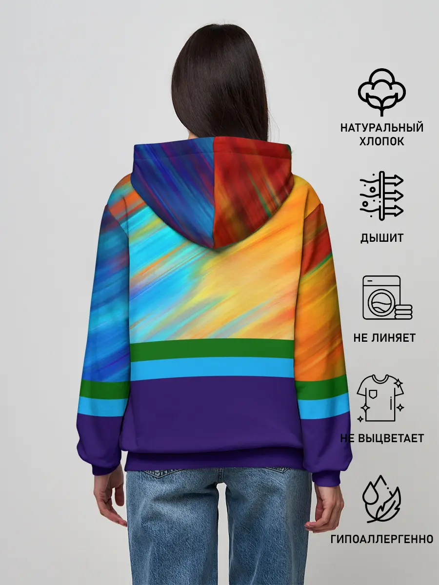 Женское худи / Размытие