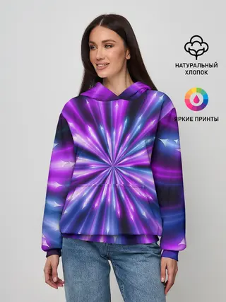 Женское худи / Неоновые стрелы