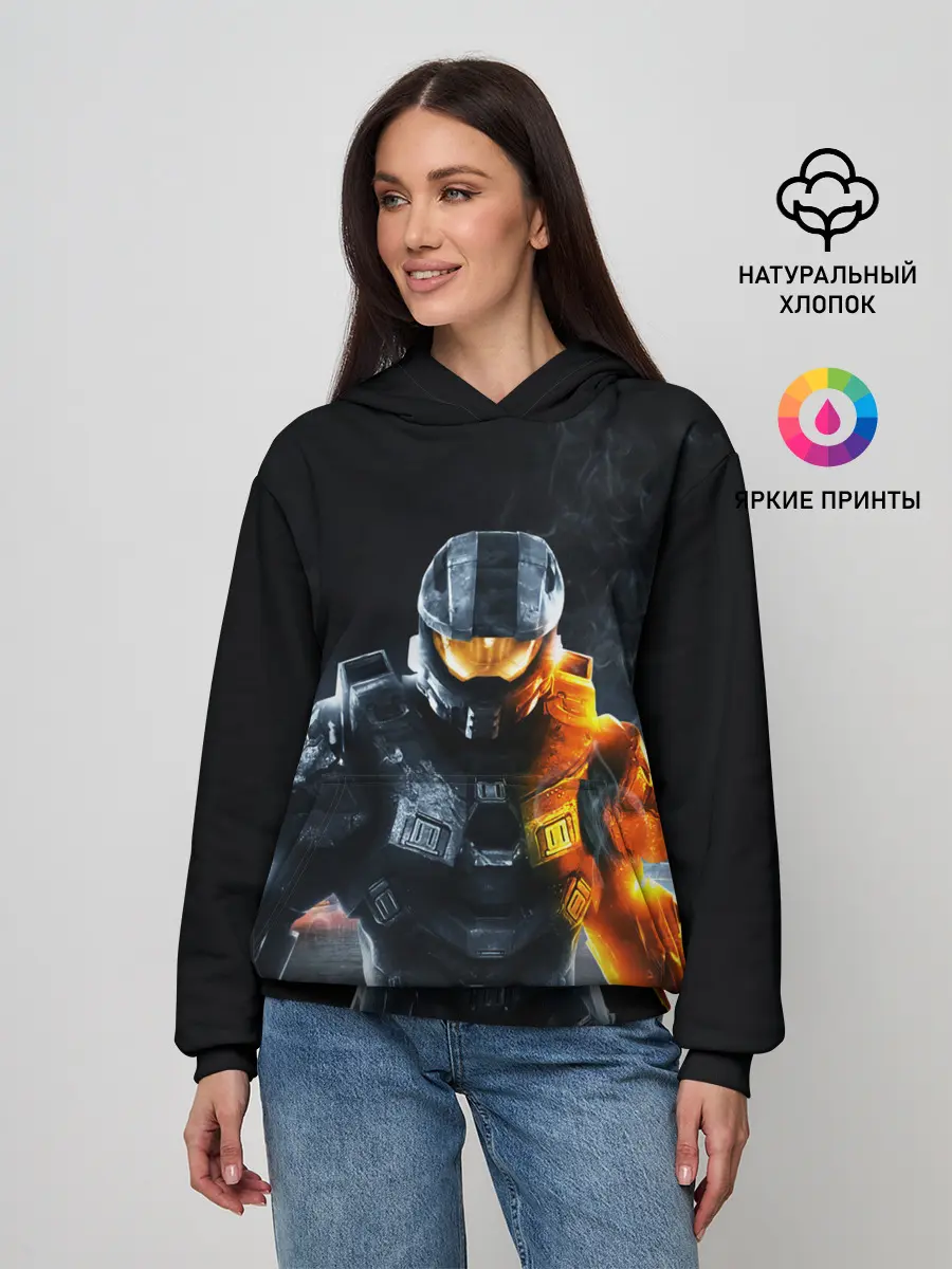 Женское худи / Halo x Battlefield