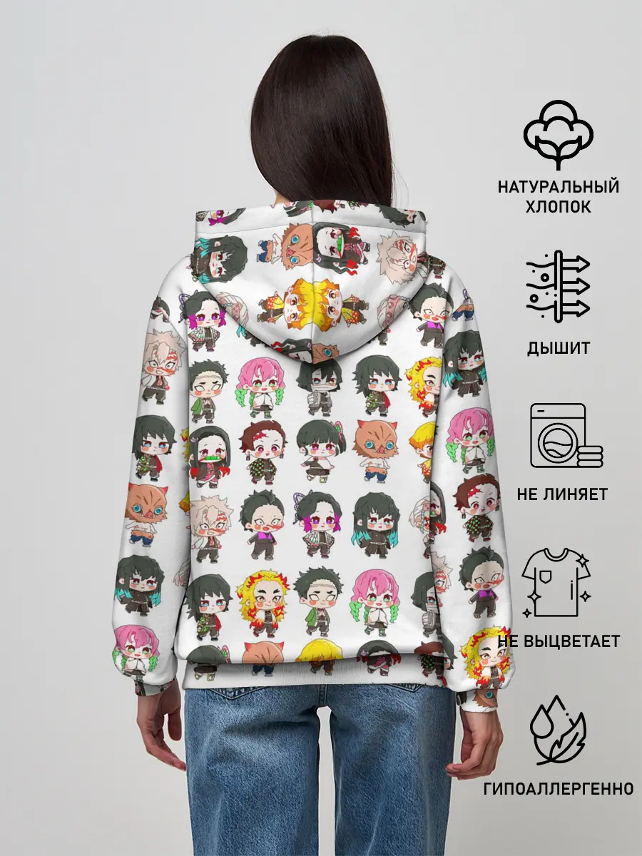 Женское худи / Клинок, рассекающий демонов ПЕРСОНАЖИ