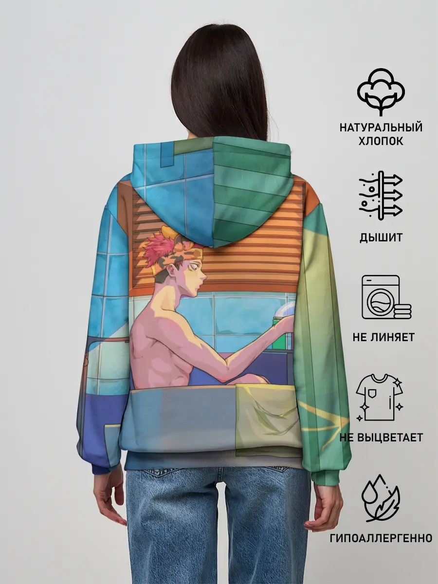 Женское худи / Магическая Битва