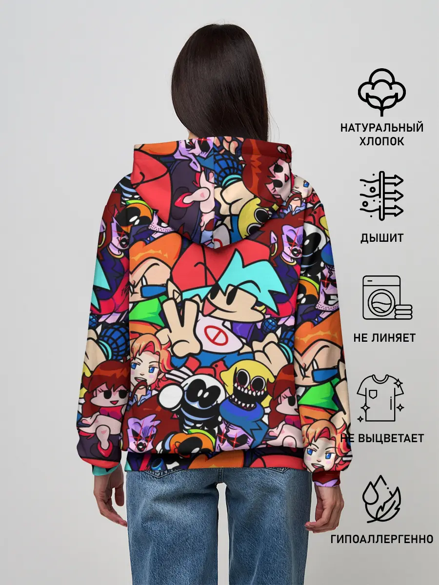 Женское худи / Friday Night Funkin