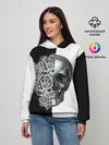 Женское худи / SkullRose Sketch