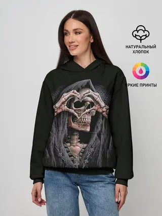 Женское худи / Skull Love
