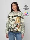 Женское худи / Cuphead and Devil