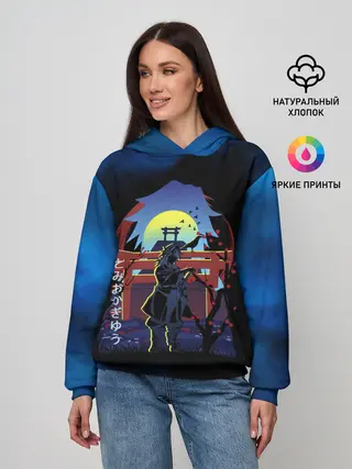 Женское худи / Giyu Tomioka Kimetsu no Yaiba