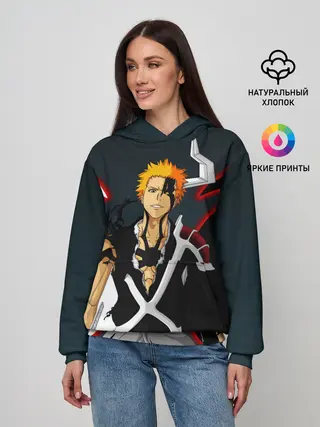 Женское худи / Блич Ичиго Куросаки