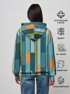 Женское худи / Абстракция в стиле модерн