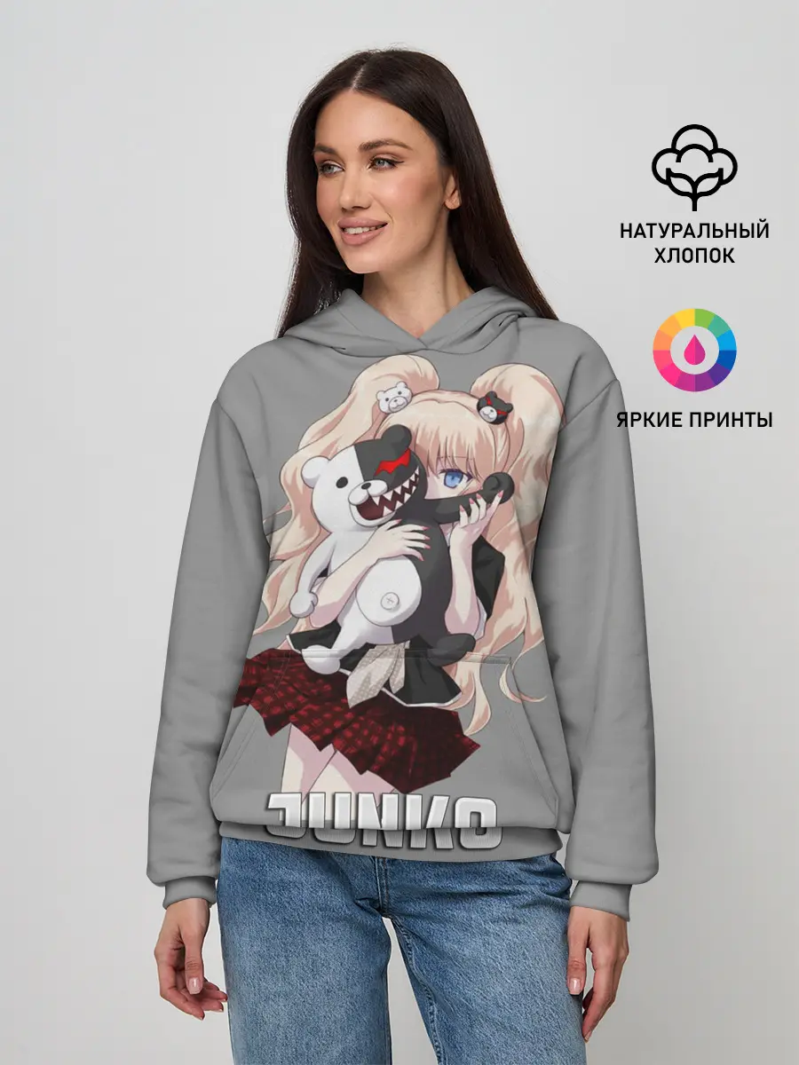 Женское худи / MONOKUMA / JUNKO