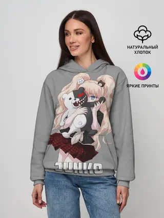 Женское худи / MONOKUMA / JUNKO