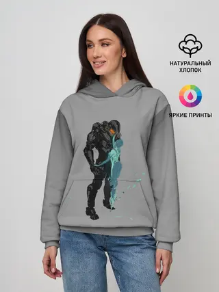 Женское худи / Кибер любовь