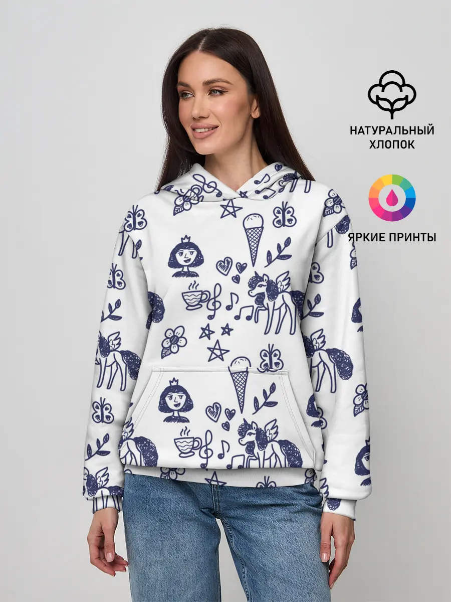 Женское худи / Девчачий дудл