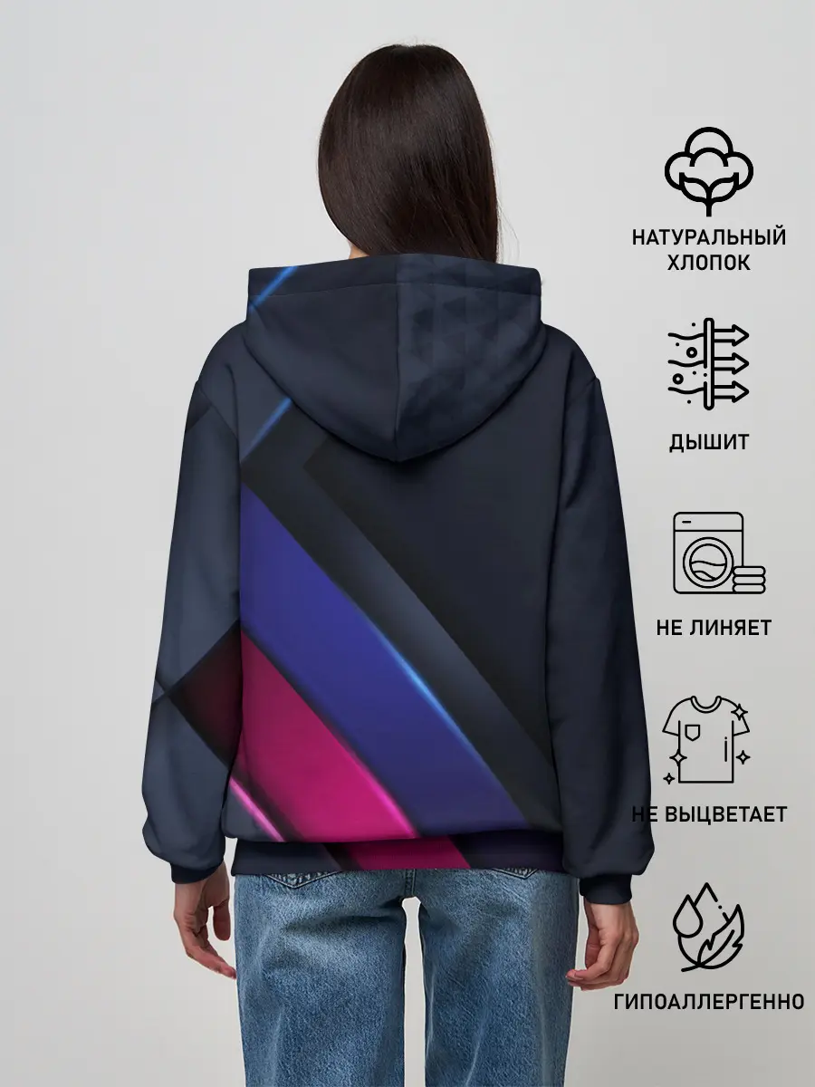 Женское худи / Sport style 3d