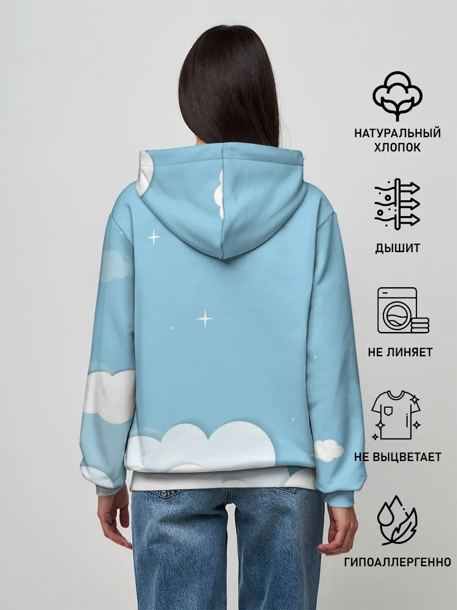 Женское худи / Mission NASA