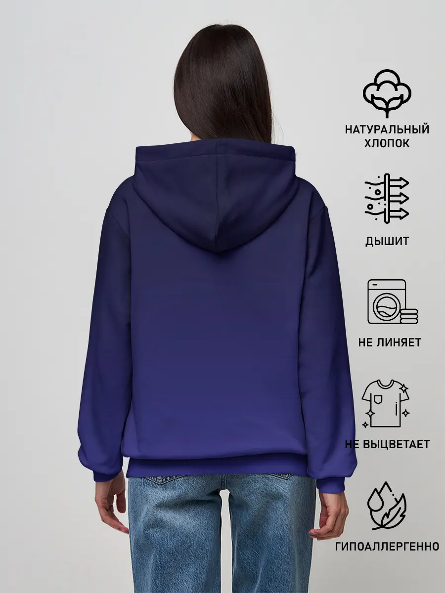 Женское худи / аниме Лазурный путь