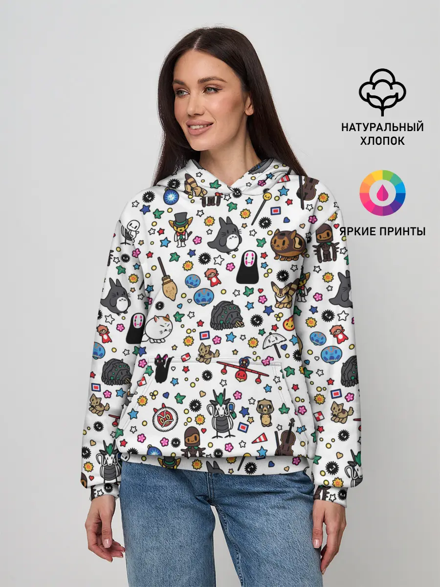 Женское худи / Anime Characters