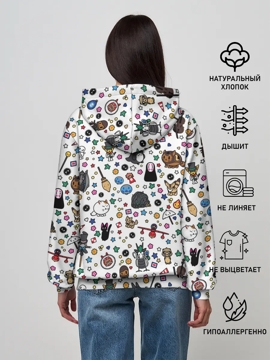 Женское худи / Anime Characters