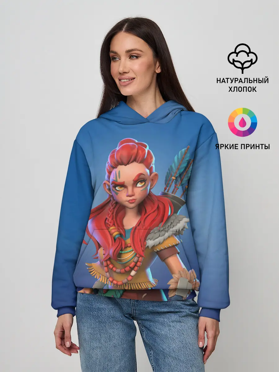 Женское худи / Мульт Элой