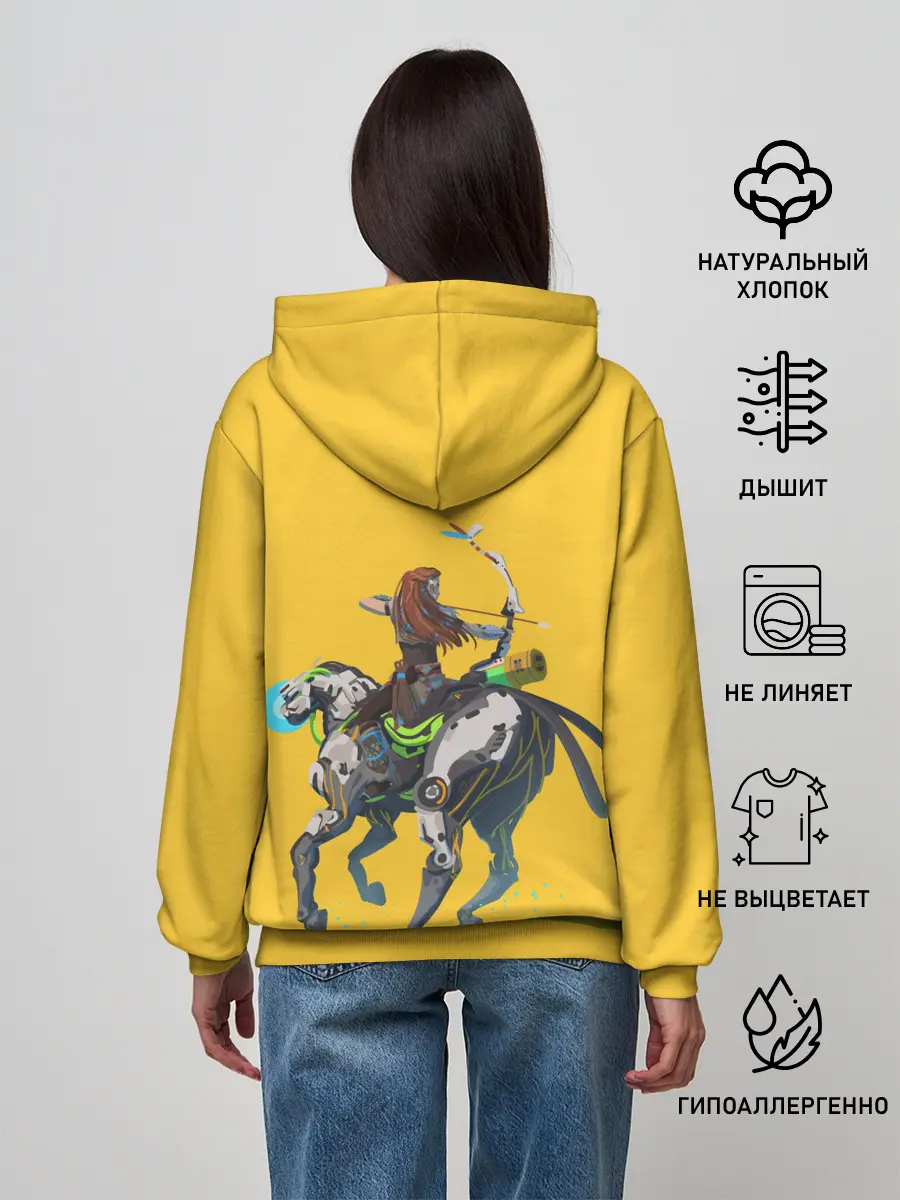 Женское худи / Элой на охоте