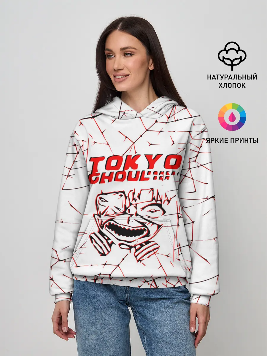 Женское худи / tokyo - ghoul