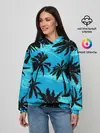 Женское худи / Пальмы в Горизонте