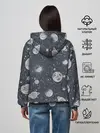 Женское худи / Звезды, планеты и созвездия