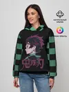 Женское худи / Танджиро Камадо Kimetsu no Yaiba