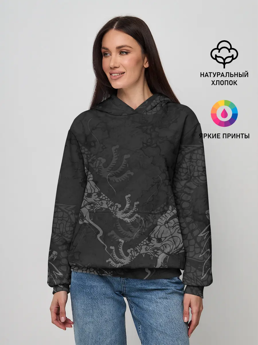 Женское худи / Chinese Dragons