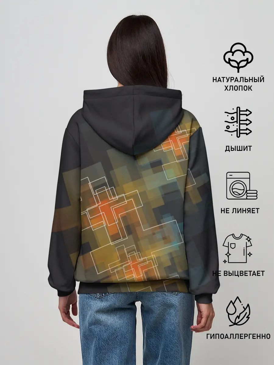 Женское худи / Блич. Маска