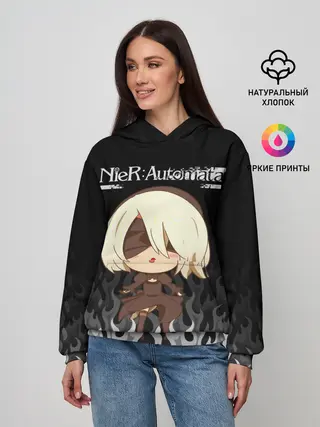 Женское худи / NIER AUTOMATA